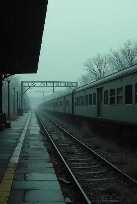 No passengers disembarked in the train 