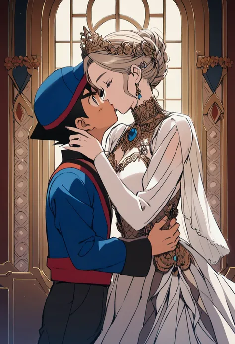 Ash ketchum kissing other boy