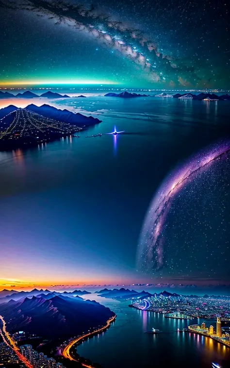 Spectacular views、 Future Cities 、god秘的、 Vivid 、 is glittering、 magic 、 Surrealism 、god々、 amazing、Little Star, beautiful scenery, Inspiring Scenery, Spectacular Scenery ,Breathtaking Scenery , amazing風景