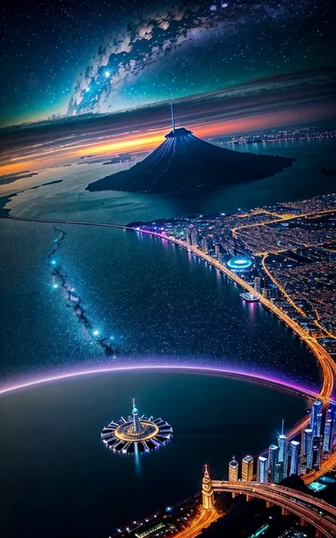 Spectacular views、 Future Cities 、god秘的、 Vivid 、 is glittering、 magic 、 Surrealism 、god々、 amazing、Little Star, beautiful scenery, Inspiring Scenery, Spectacular Scenery ,Breathtaking Scenery , amazing風景