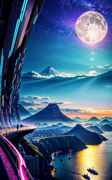 Spectacular views, Future Cities ,god秘的,  Vivid , is glittering, magic ,  Surrealism ,god々Shii, 素晴らShii, The little star ,美Shii景色, Inspiring Scenery, Spectacular Scenery ,Breathtaking Scenery ,素晴らShii風景