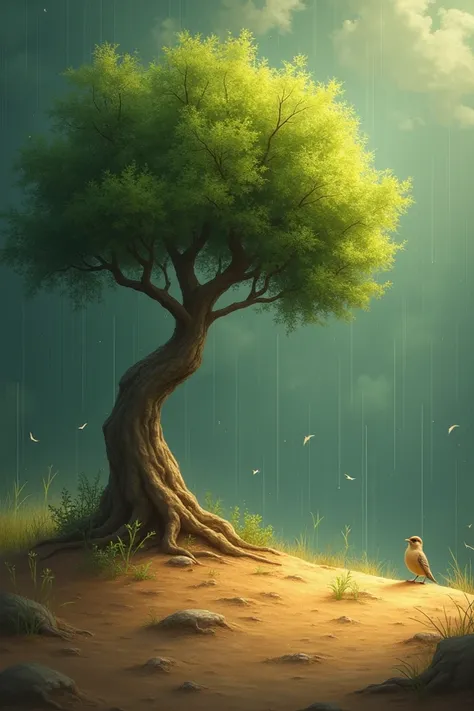 Story:  Seeds and rain

In the old days ,  in a vast forest ,  there was a tiny seed lying quietly on the surface arid land .  The seed always dreams of one day becoming a great tree,  shading the shadow of all species .  But for many years ,  the forest e...