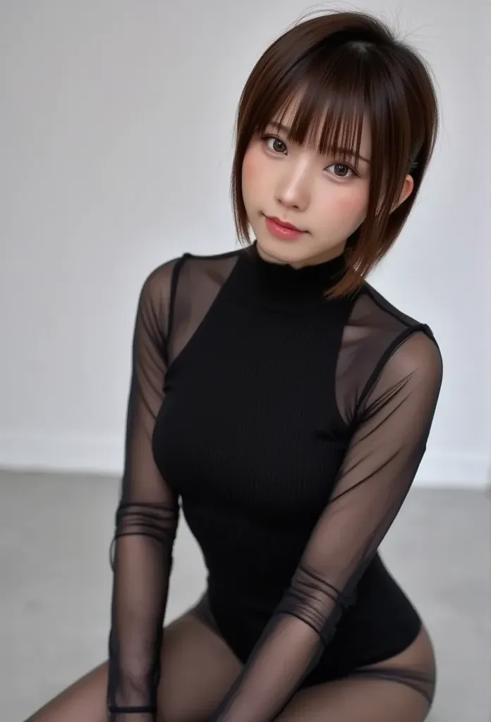 8k,  raw photos ,  best quality, masterpiece:1.2),(realistic, photo:1.37),  super detailed,  she is wearing tight and thin 、 she...