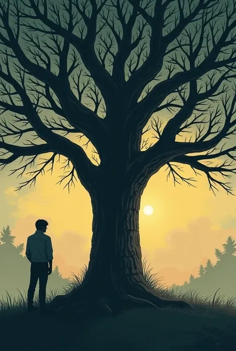  Here is a fictional story ,  respectful and sensitive :

Title:  The Mystery of the Lonely Tree

In a small town ,  a century-old tree was a local landmark . One morning,  the residents found the body of Lucas , 35 years old,  hanging on one of its branch...