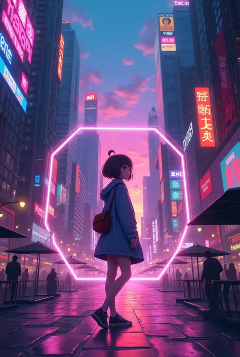 city pop,  high resolution,  character, 8k Octagonal Rendering,  Anime Style, 