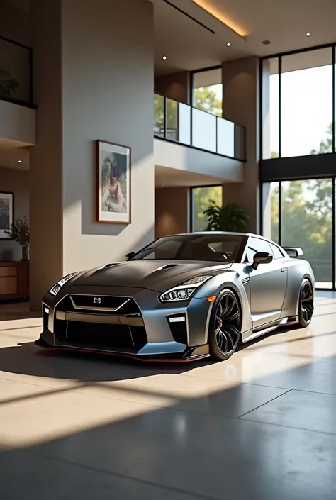 Gtr R35 in the house.
