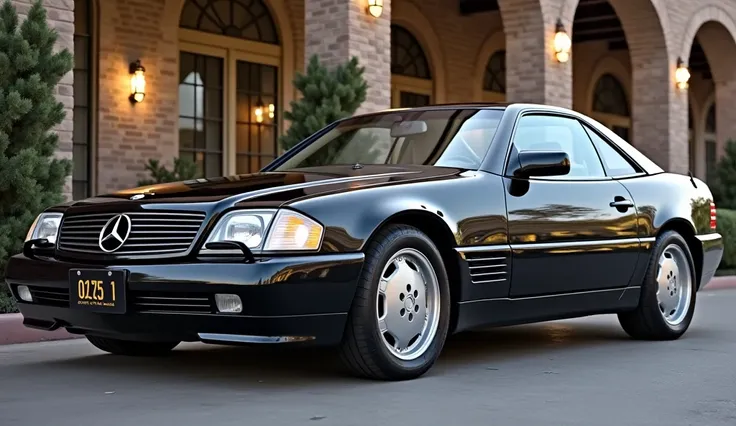 1996 Mersedes Benz classic muscle cars inside starring view 