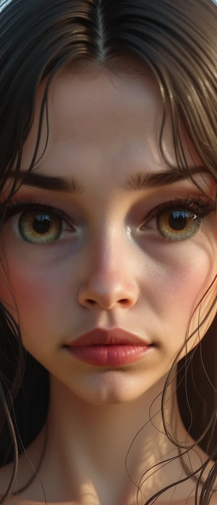 This girls face detailed, to do,  ultra realistic 