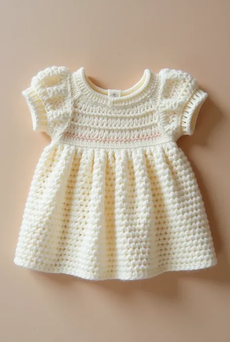 Crochet dress for 6 month old baby