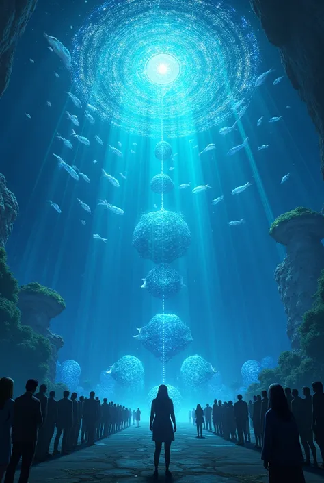 **A New Beginning**
With Elena’s help, the Marelians organized a grand display of their civilization. Bioluminescent creatures lit up the water, schools of fish danced in mesmerizing patterns, and the Marelians sang a hauntingly beautiful melody that echoe...