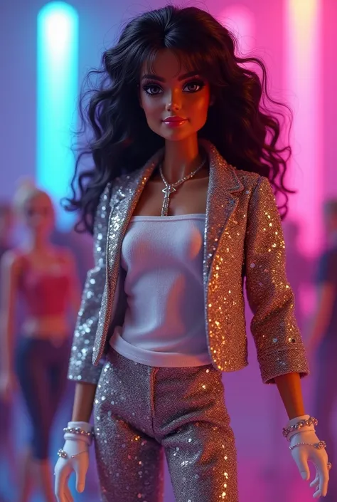 Michael Jackson en tant que barbie, qui lui ressemble beaucoup 