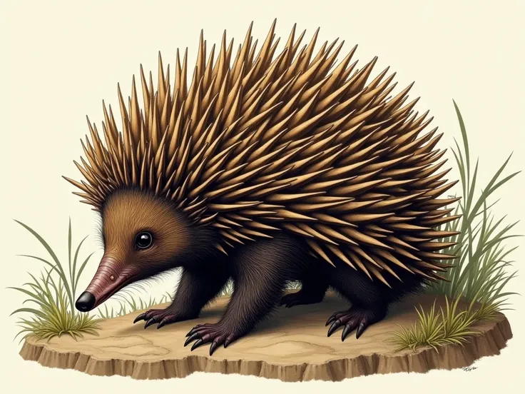 echidna coloring