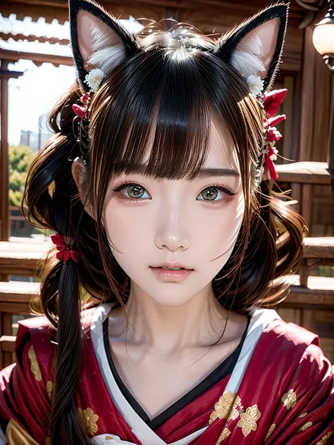 ＡＩBeauty、Cat ear、Shrine maiden、Starry sky animal circle、Real Beauty