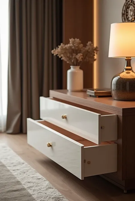 Drawer aesthetic and luxury