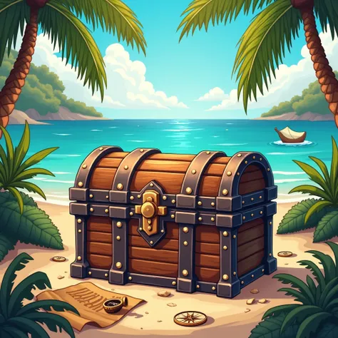 Treasure Chest Vector Design