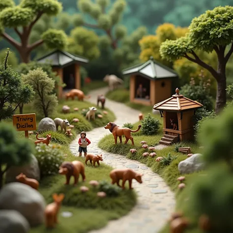 miniature zoo　 real