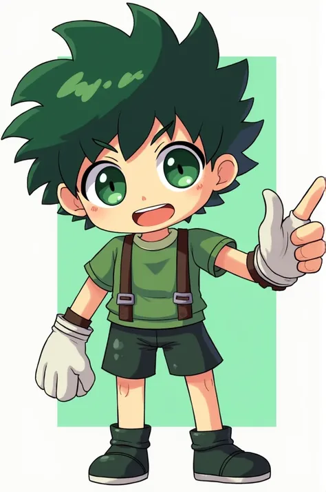 Make Deku from Boku no Hero