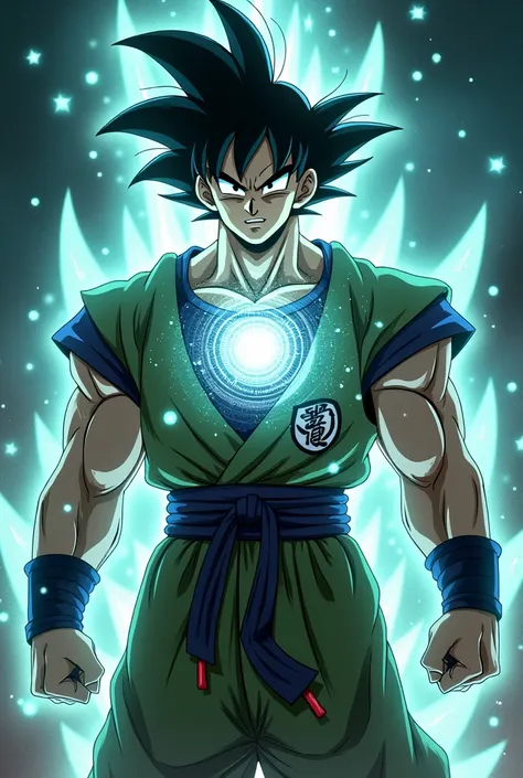 GOKU WITH RINNEGAN