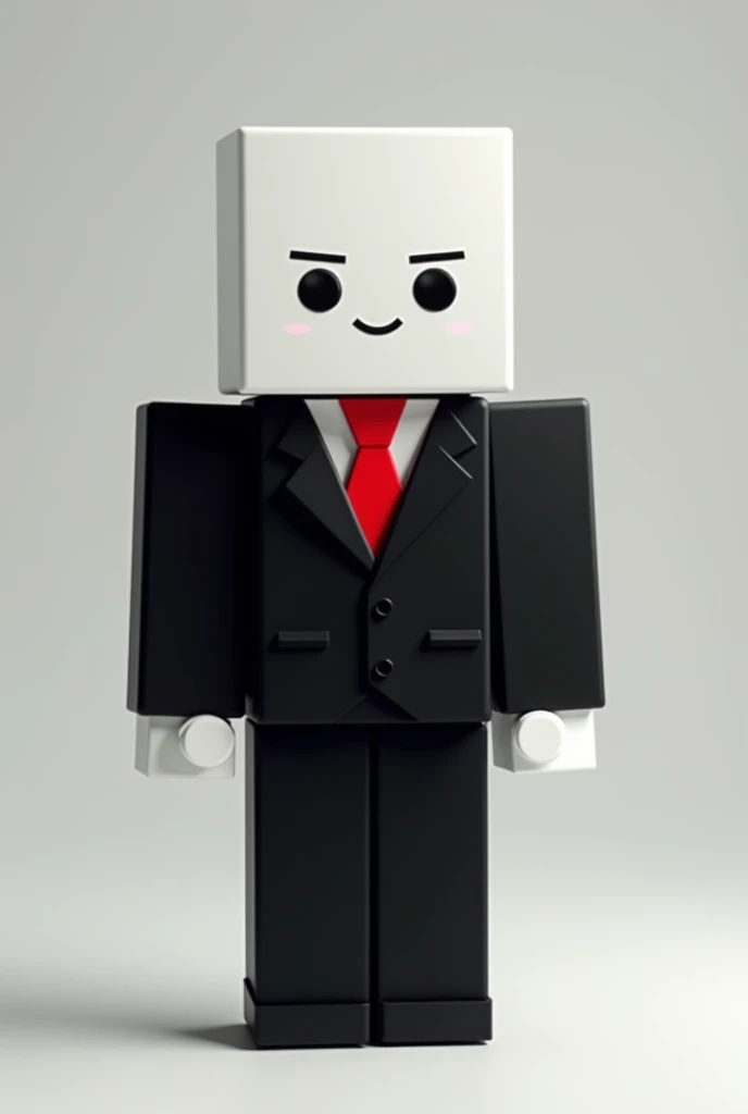 Minecraft YouTube banne

Minecraft cute character whearing a black suit with a red tie and make him bold and with a super white skin tone