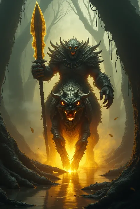 Orc Berserker on a Firefly

A snarling orc berserker covered in crude armor made of bark and bones, brandishing a jagged sword dripping with dark energy. His expression is one of rage and determination. He rides a glowing firefly, its pulsating yellow ligh...