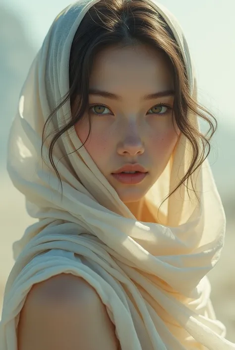 Girl with a scarf 