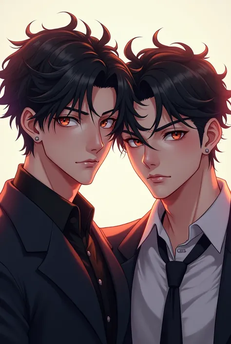 picture of two anime handsome guys