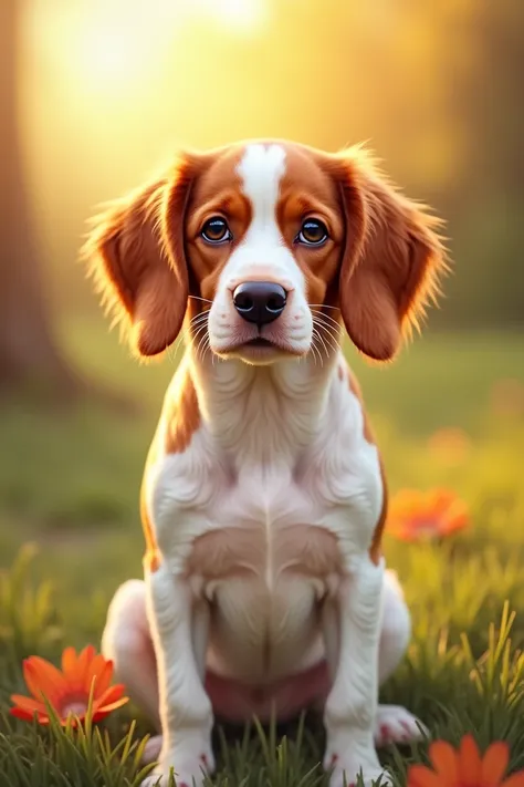 Brittany dog