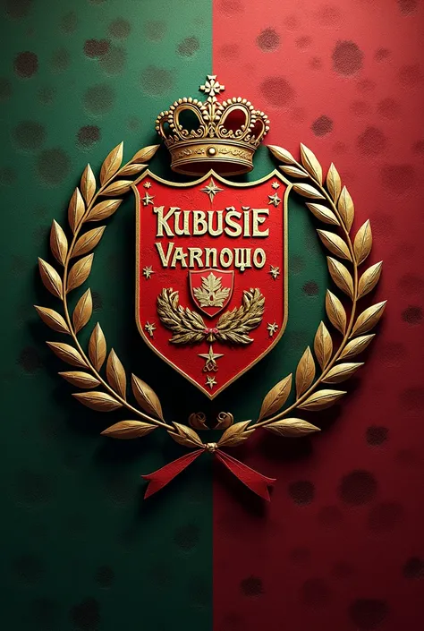  Football club coat of arms "Kubusie Varnowo "
