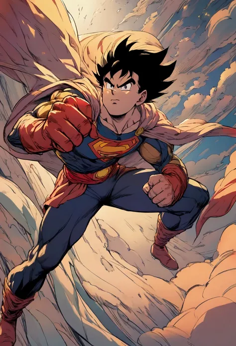 Make Goku punch Superman 