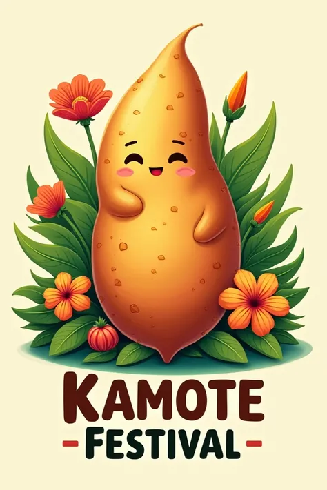 Logo about kamote festival 