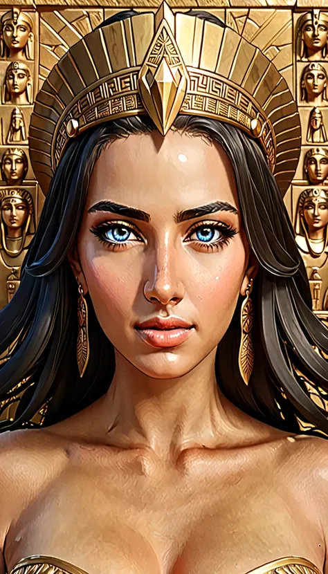 GODDESS FROM EGYPT,GOLDEN AGE,PYRAMID,THRONE,Score_9, Score_8_up, Score_7_up, Score_6_up, Score_5_up, Score_4_up, Source_anime, Tag1, Tag2, Quality_masterpiece, Anatomically correct, Beautiful face, Perfect face, Highly detailed beautiful face and eyes, At...