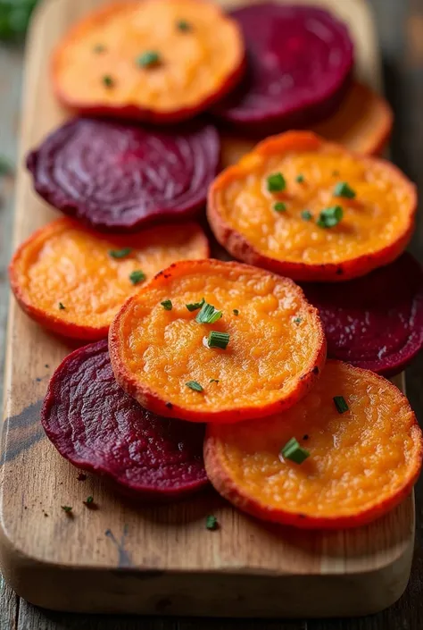 Snacks de 
Camote y remolacha