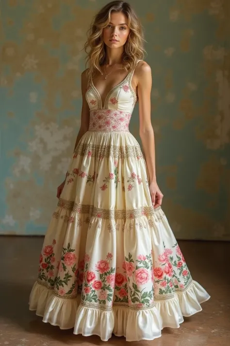 Dress inspired by tea
