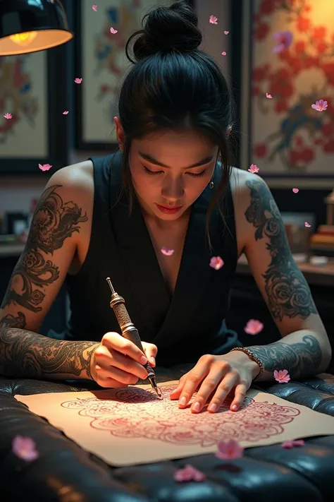 Japanese tattoo artist 