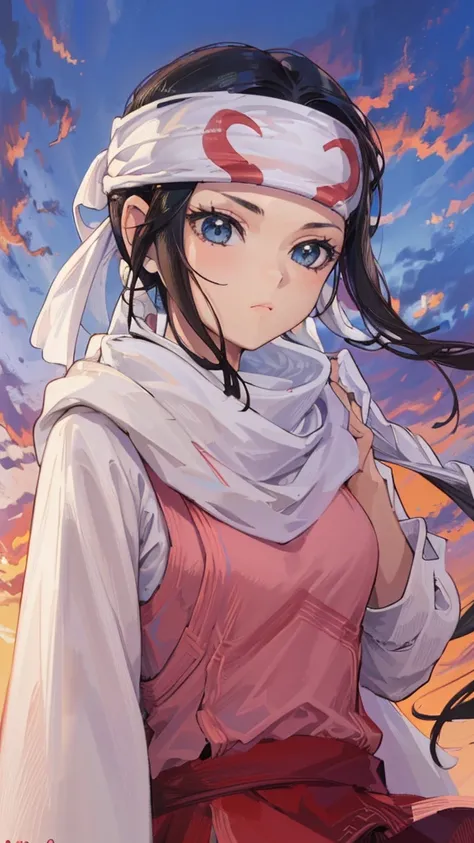  very detailed,high resolution,( masterpiece_1.0),(of the highest quality_1.0),1 girl, alone,cowl headband on forehead beautiful girl looking ahead 