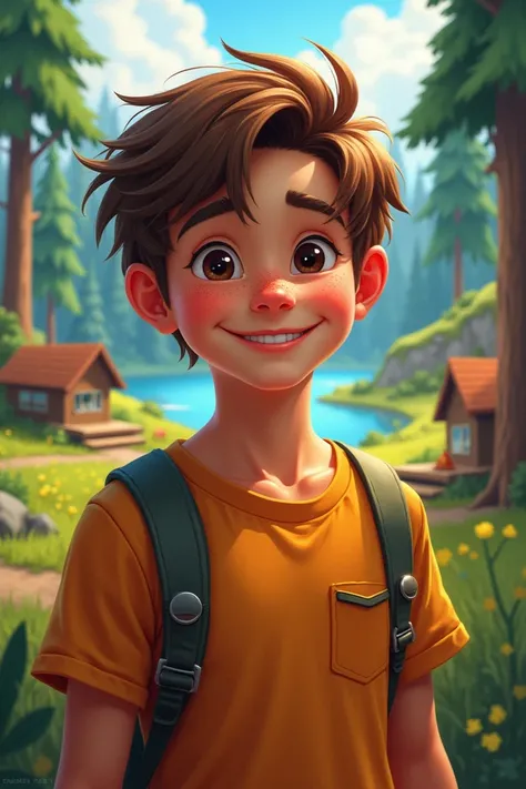 Aiden Brooks,  character from Camp Desventura 