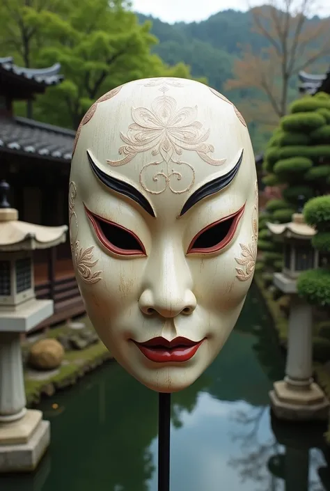 Create a Japanese mask 