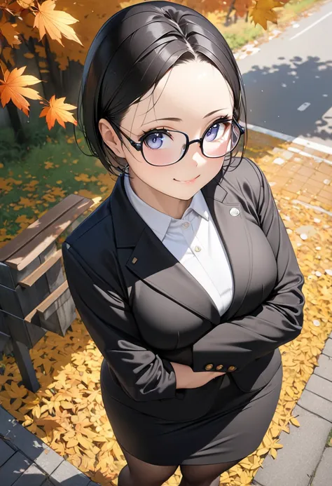 RAWphoto,photorealistic,8k16k,best quality,perfect anatomy,perfect detailed,ultra highres, extremely detailed eyes and face,gleaming skin,shiny skin,1girl,Japanese,black short hair,pixie cut, (wearing glasses:1.3),(parted bangs,forehead:1.2),round face,med...