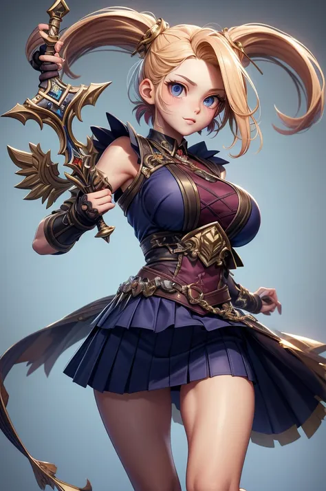 mascote  cute animal with weapons, girl,  mastery, realistic,  cute animal with weapons, gracious, high school costume with very short and thin skirt, very elegant,  super low-cut costume showing too much body, Showing off the body too much,seminua,seminua...