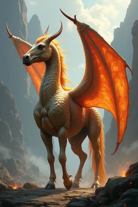 Dragon and horse hybrid 