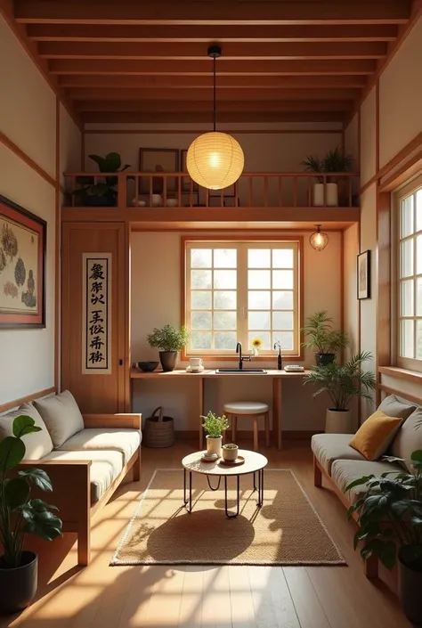 Tiny Houee interior for Asians