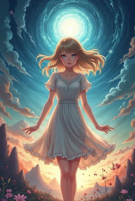  What the Speak Now cover would look like (Taylors version )  as anime cover 