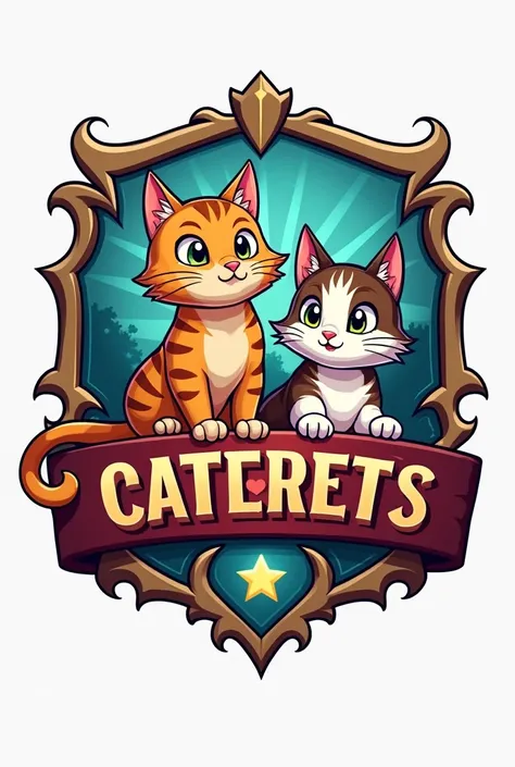 Logo of a GAME RPG about 2 cats 