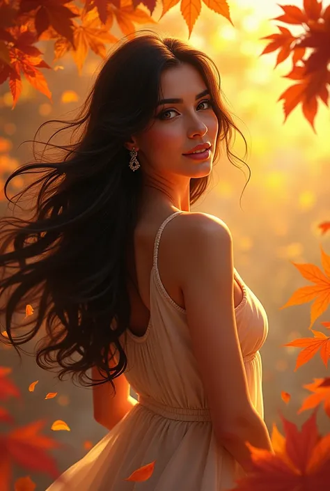 I want to fall in love , autumn theme,  with Ana Paula Valadão 