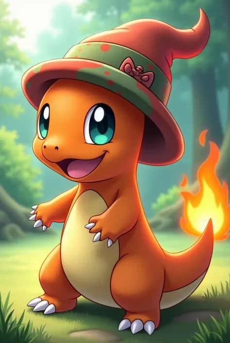 You can make a Charmander with a hat