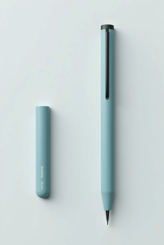  image Pen with

lightweight metal body, gel ink mine ,  replaceable eraser ,  cartridge

interchangeable ,  cylindrical design ,  without additional technology , Unique color,

mixed materials