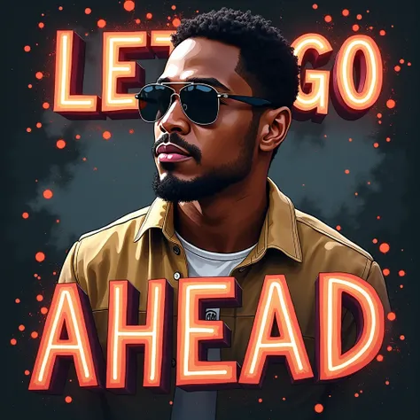 Create a cover for this song called "Lets go ahead ".  the letter is  ""Lets go ahead "  even
They wanted to match us
It doesnt matter if the sum gives you

With AI, anyone goes
You have plenty of real talent in 2 

Oh the boy  "Juan" (one)  I wanted to th...