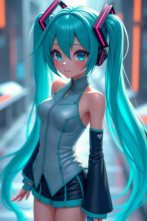 Hatsune character from Miku from anime