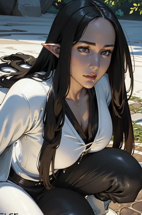 solo, ((masterpiece)),((high resolution)),((best quality)), ((extremelydetailed face)), focus on her face, extremely fine and beautiful, super fine illustration, (realistic skin), (insanely detailed anime eyes), mature, milf, vivid and beautiful, shocking ...