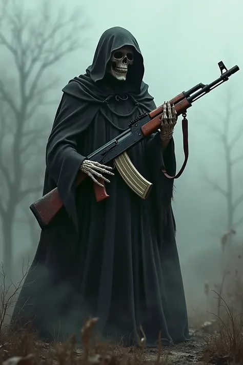 Grim reaper with ak47